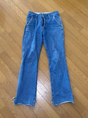 스트레이트 데님 29사이즈 블루
