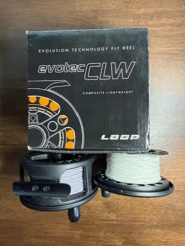 LOOP evotec CLW #5-8 플라이 릴 교체 스풀 포함