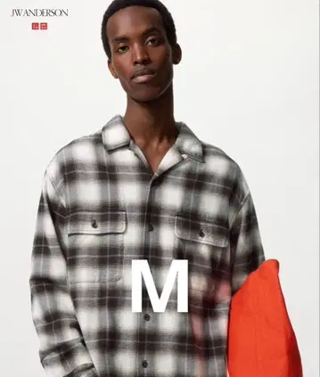 UNIQLO jwanderson 브러쉬드 코튼 오버사이즈 셔츠 M