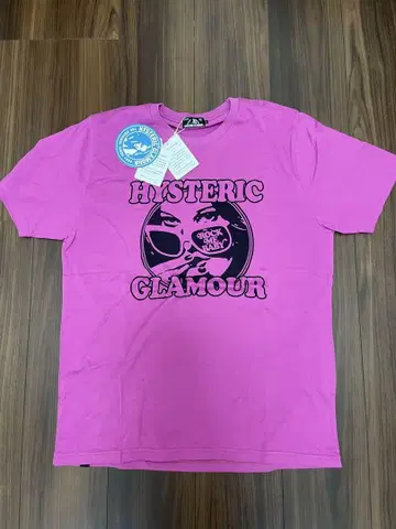 HYSTERIC GLAMOUR 핑크 T셔츠 택 포함 새상품