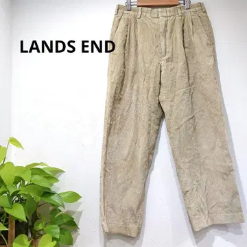 LANDS END 랜드스엔드 코듀로이 와이드 팬츠 베이지 82