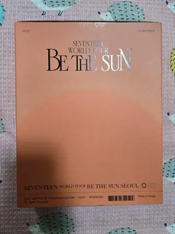 SEVENTEEN BE THE SUN SEOUL DVD