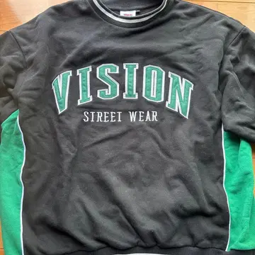 VISION STREET WEAR 트레이닝복 블랙/그린