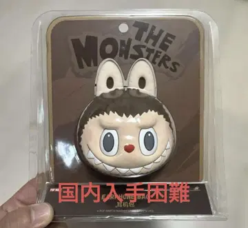 LABUBU 러브브 브라운 실리콘 이어폰 케이스