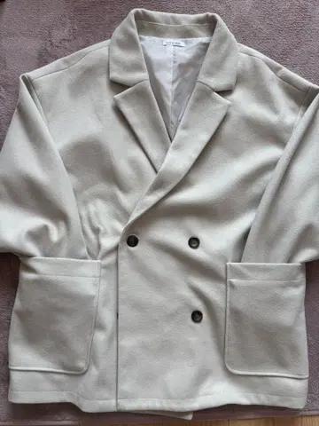 OLIVE des OLIVE 베이지 더블 브레스트 자켓 M