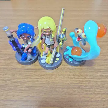 스플래툰3 amiibo 3개 세트 잉클링 옥토링 코쟈케