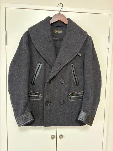 텐더 로인 TENDERLOIN P 코트 블랙 그레이 사이즈 S