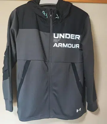 UNDER ARMOUR 그레이 후드티 XL