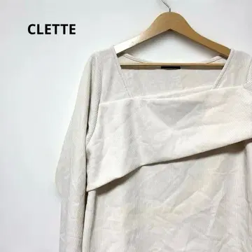 CLETTE 아지메 디자인 풀오버 3L