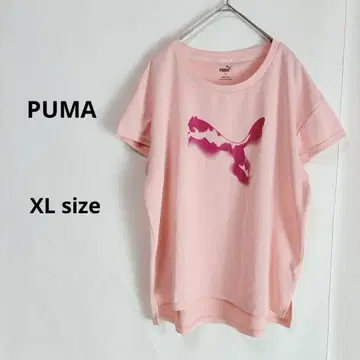 PUMA 푸마 T셔츠 XL 핑크 스포츠 웨어 반팔 MODERN