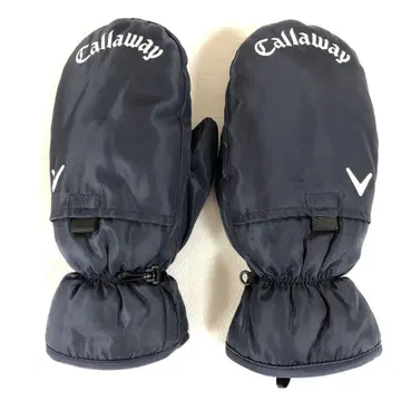 방한 미튼 안쪽 플리스 네이비 캘러웨이 골프