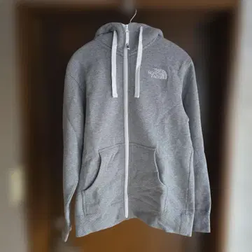 THE NORTH FACE 그레이 풀 집업 후드티