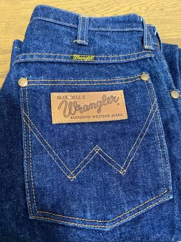 Wrangler 청바지 11MWZ 일본제 복각 블루벨