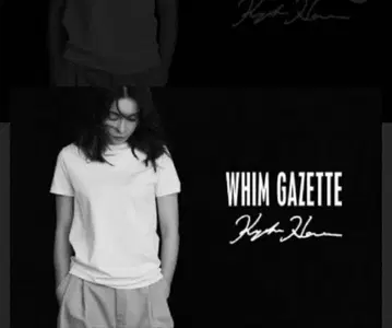 Whim Gazette [ 하세가와 쿄코 씨 콜라보 ] T셔츠