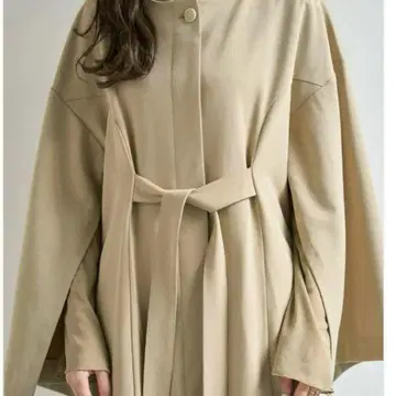 eaphi slit sleeve coat one-piece