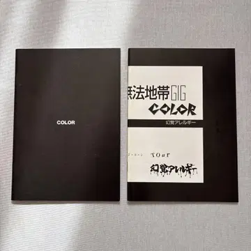COLOR 환각 알레르기 팜플렛 다이너마이트 타미힐피거