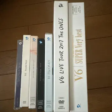 V6 CD, DVD 세트 7매 세트