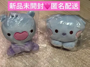 BTS bt21 BABY 봉제 인형 mang&koya 호비 남준님 2개
