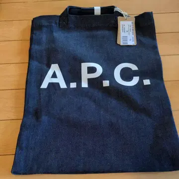 A.P.C. 인디고 데님 토트백