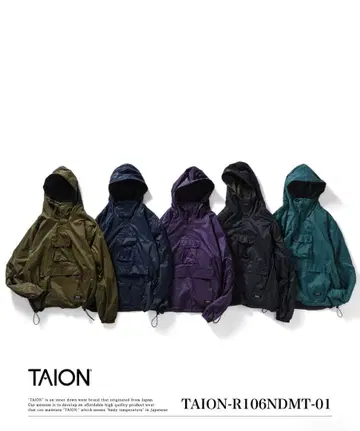 TAION 논다운 마운틴 리버서블 후디 2XL