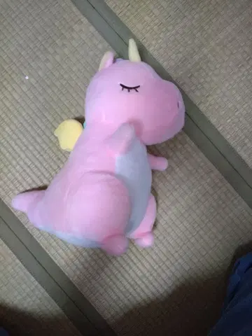 핑크 드래곤 봉제 인형