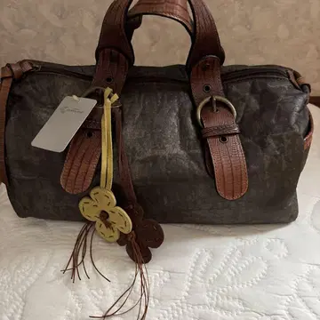 CREATION LUSSET 다크 브라운 핸드백