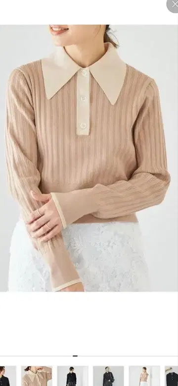 IENA 이에나 칼라 니트 PO 폴로 니트