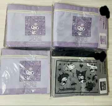 쿠로미 수납 박스 36 x 26 x 24cm 4개 세트