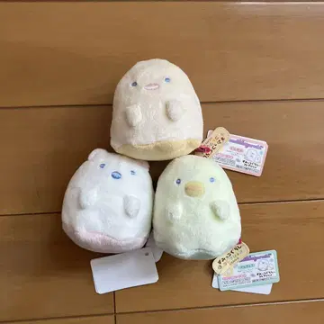 스미코구라시 유령의 나이트 파크 손바닥 봉제 인형 야광 3종 세트
