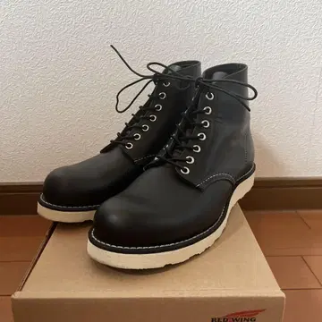 RED WING 08165 블랙 워크 부츠 8 1/2 D
