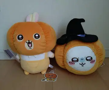 치이카와 할로윈 봉제 인형 토끼 & 모몽가