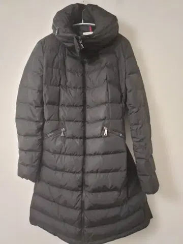 MONCLER FLAMMETTE 블랙 다운 코트 사이즈 1