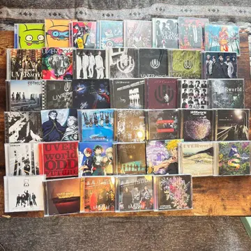 UVERworld CD 싱글 41장 묶음 판매 최초 한정 애니메이션