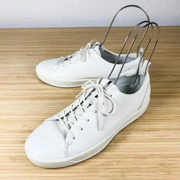 [ 컨디션 최상 ] ecco SOFT 8 에코 화이트 가죽 23.5cm