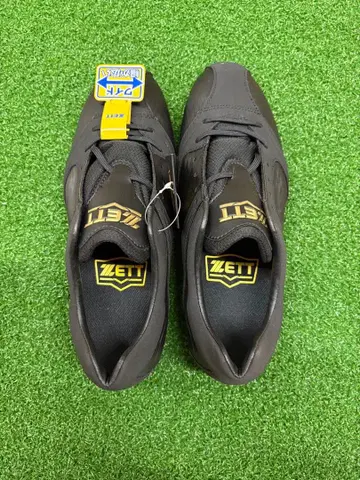 ZETT 슈퍼 그랜드 잭 블랙 스파이크 26.0cm