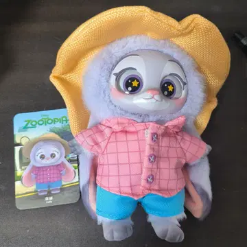 MINISO 디즈니 주토피아 주디 마스코트 봉제 인형