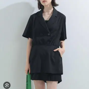 Ray beams 자켓 디테일 미니 원피스