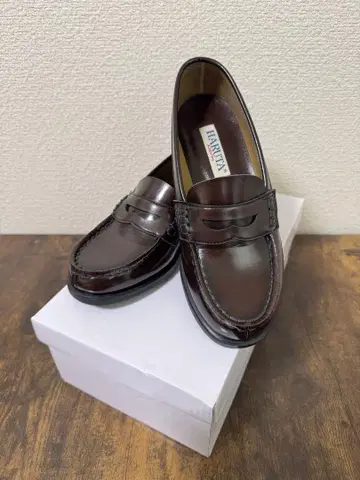 [ 새상품급 ] HARUTA 다크 브라운 로퍼 23cm