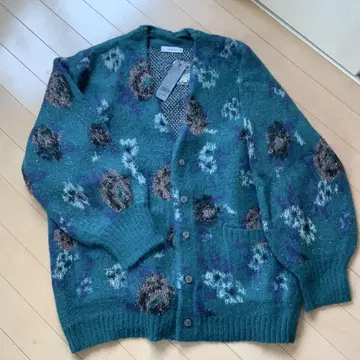 JEANASIS 꽃무늬 가디건 M