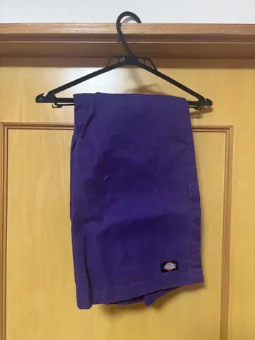 데키즈 숏팬츠 보라색 퍼플 루즈핏