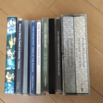 마츠토야 유미 CD 컬렉션 9개 세트