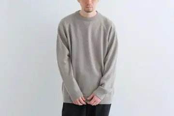 에이트 ALPACA WASHI 크루넥 스웨터