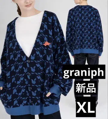 새상품 graniph 그라니프 멘다코 가디건 XL