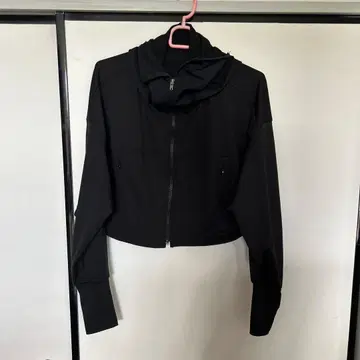 시이짱 차광 후드티 블랙 메쉬 없음