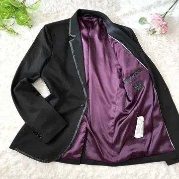 레어 ZARA MAN 테일러드 자켓 블레이저 안쪽 퍼플