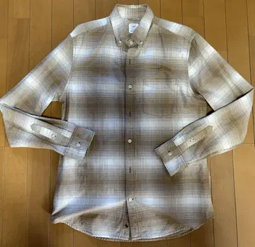GAP SATURDAYS NEW YORK 옴브레 체크 긴팔 셔츠