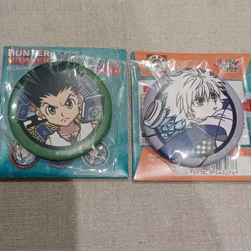 HUNTER x HUNTER 와지풍 캔뱃지 곤 키루아 헌터헌터