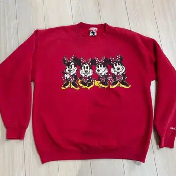 레어 Disney World 미니 빈티지 맨투맨
