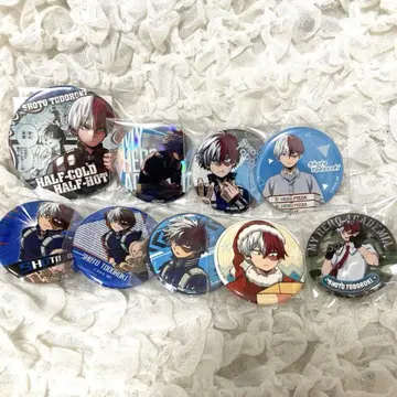 토도로키 쇼토 캔뱃지 9개 묶음 판매 히로아카