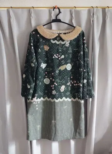 franche lippee 프랑슈리페 이상한 패턴 원피스